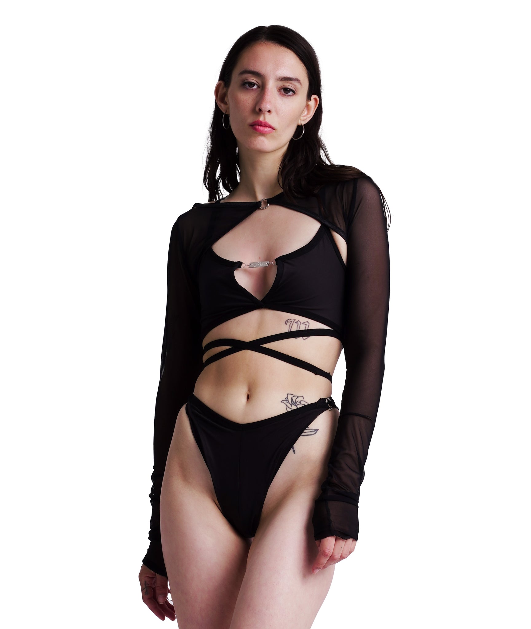 CHAIN BIKINI - BLACK