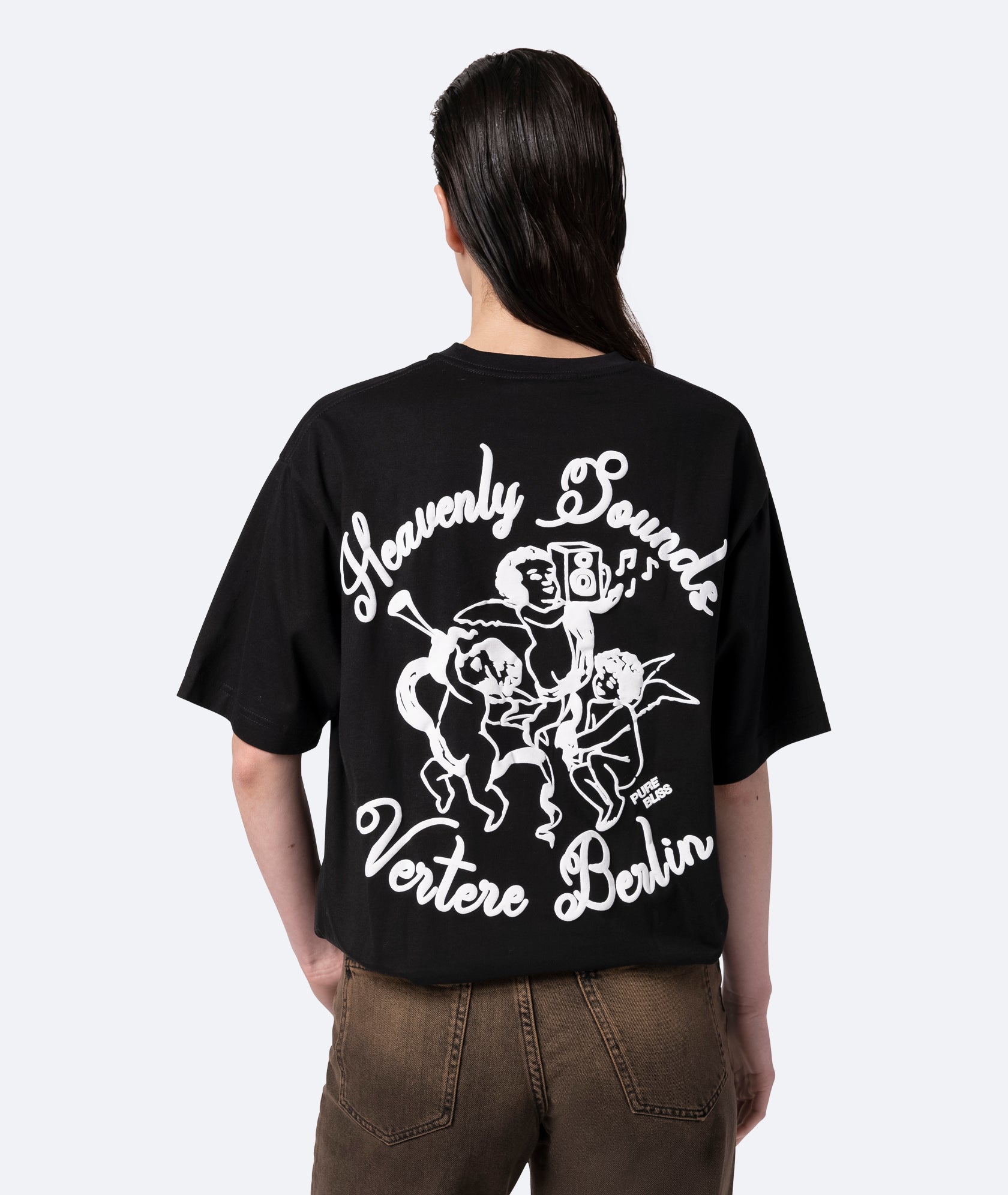 HEAVENLY SOUNDS T-SHIRT - BLACK