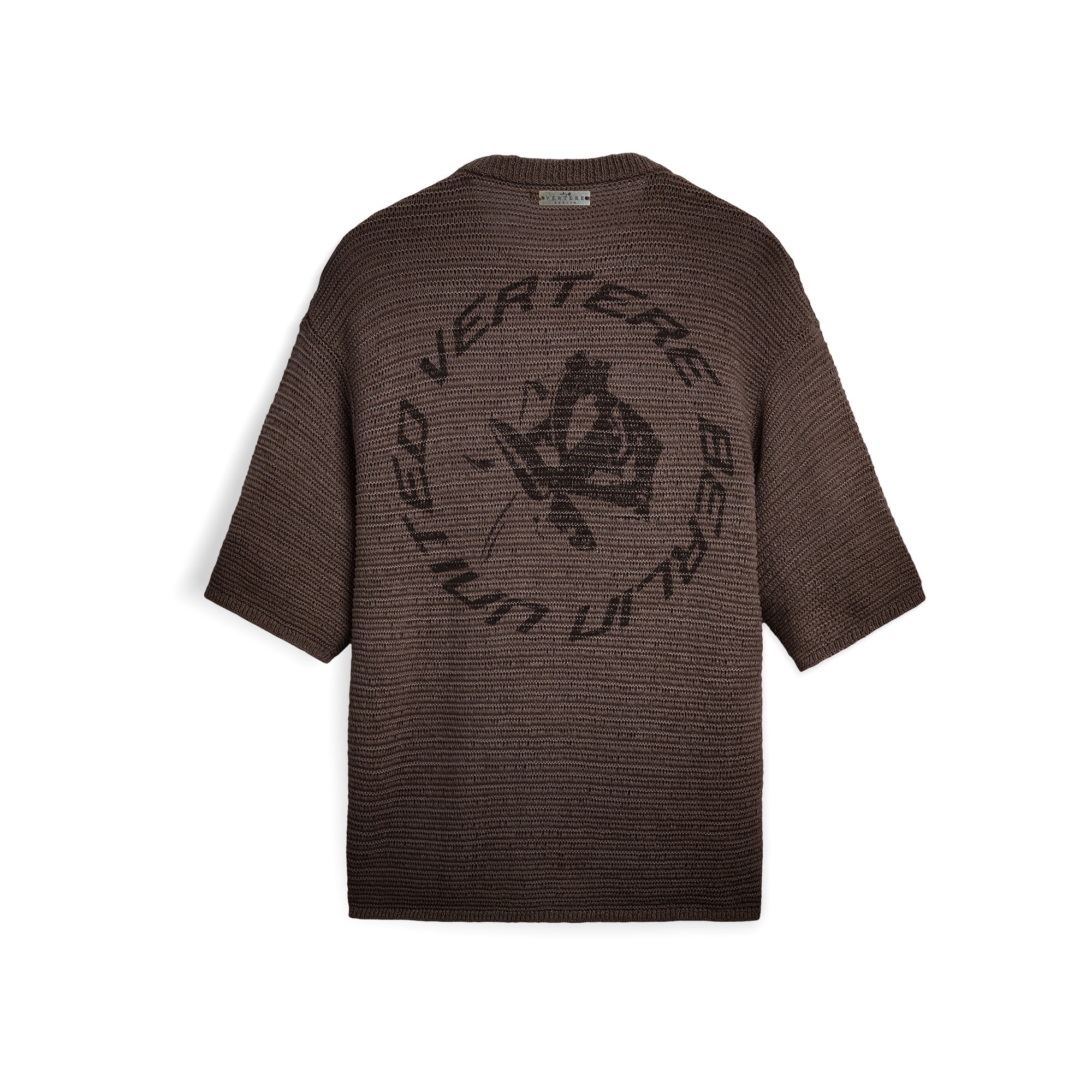 CIRCLE KNIT T-SHIRT - WASHED OLIVE