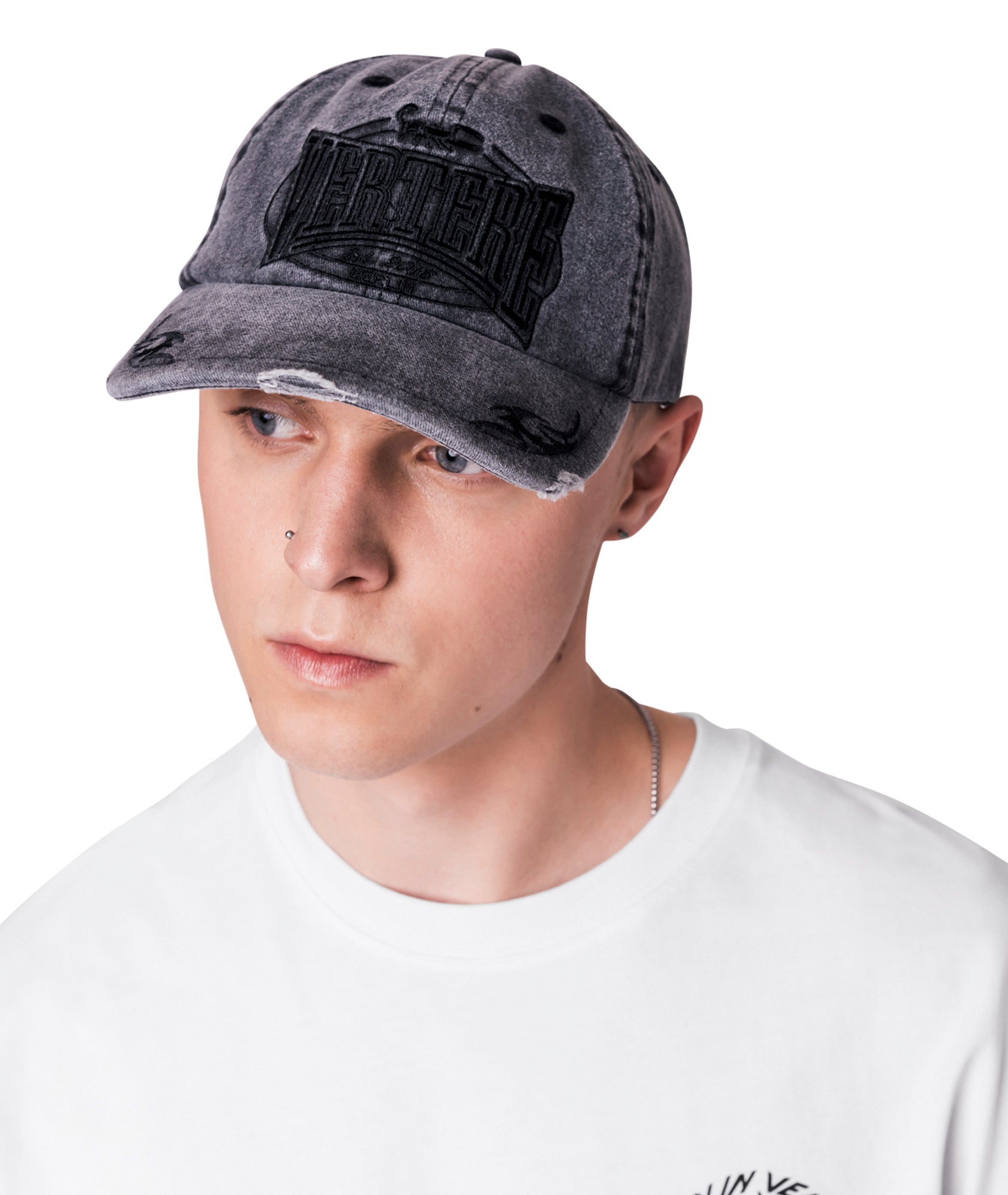 BOXING CAP - WASHED BLACK
