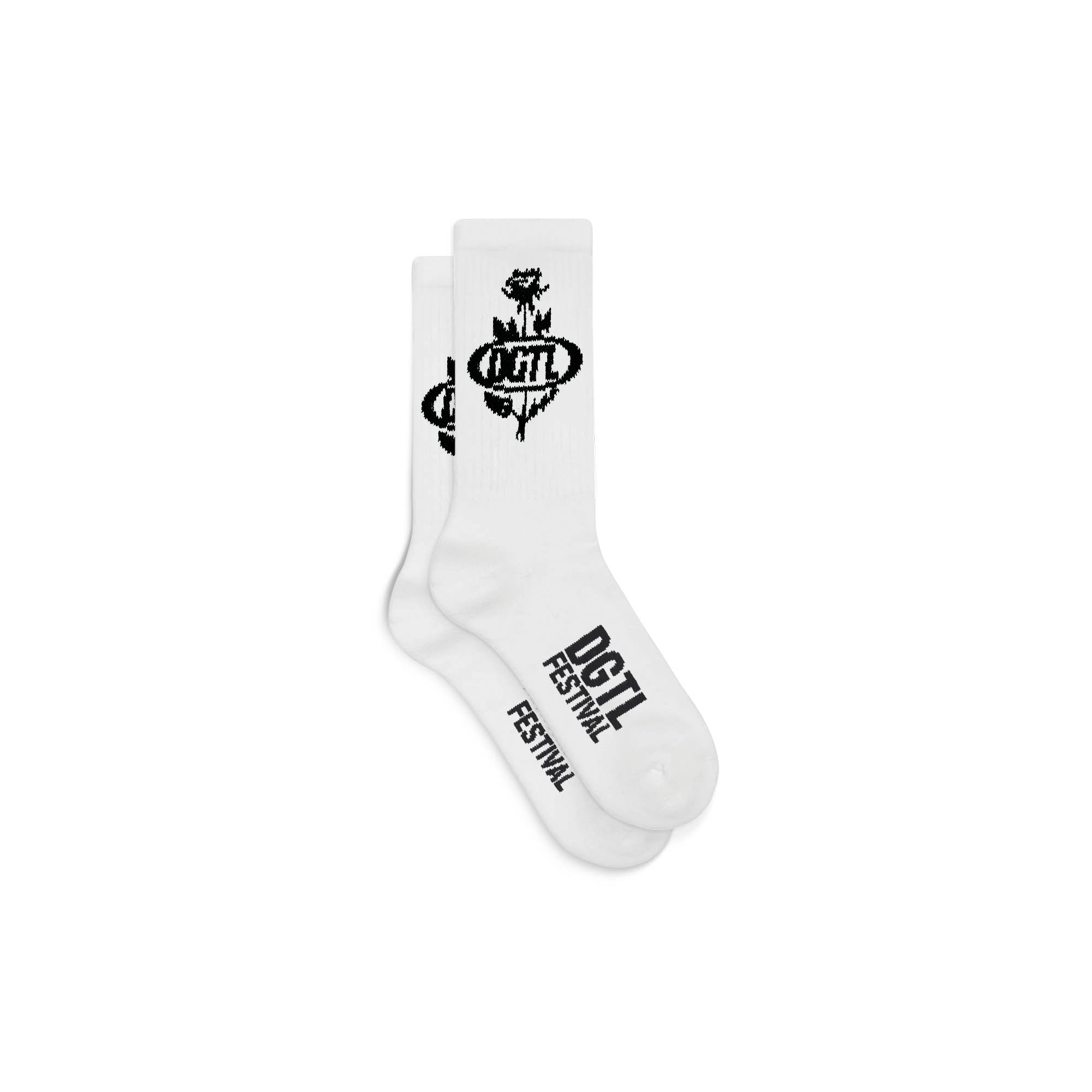 DGTL x VERTERE 2025 SOCKS - WHITE