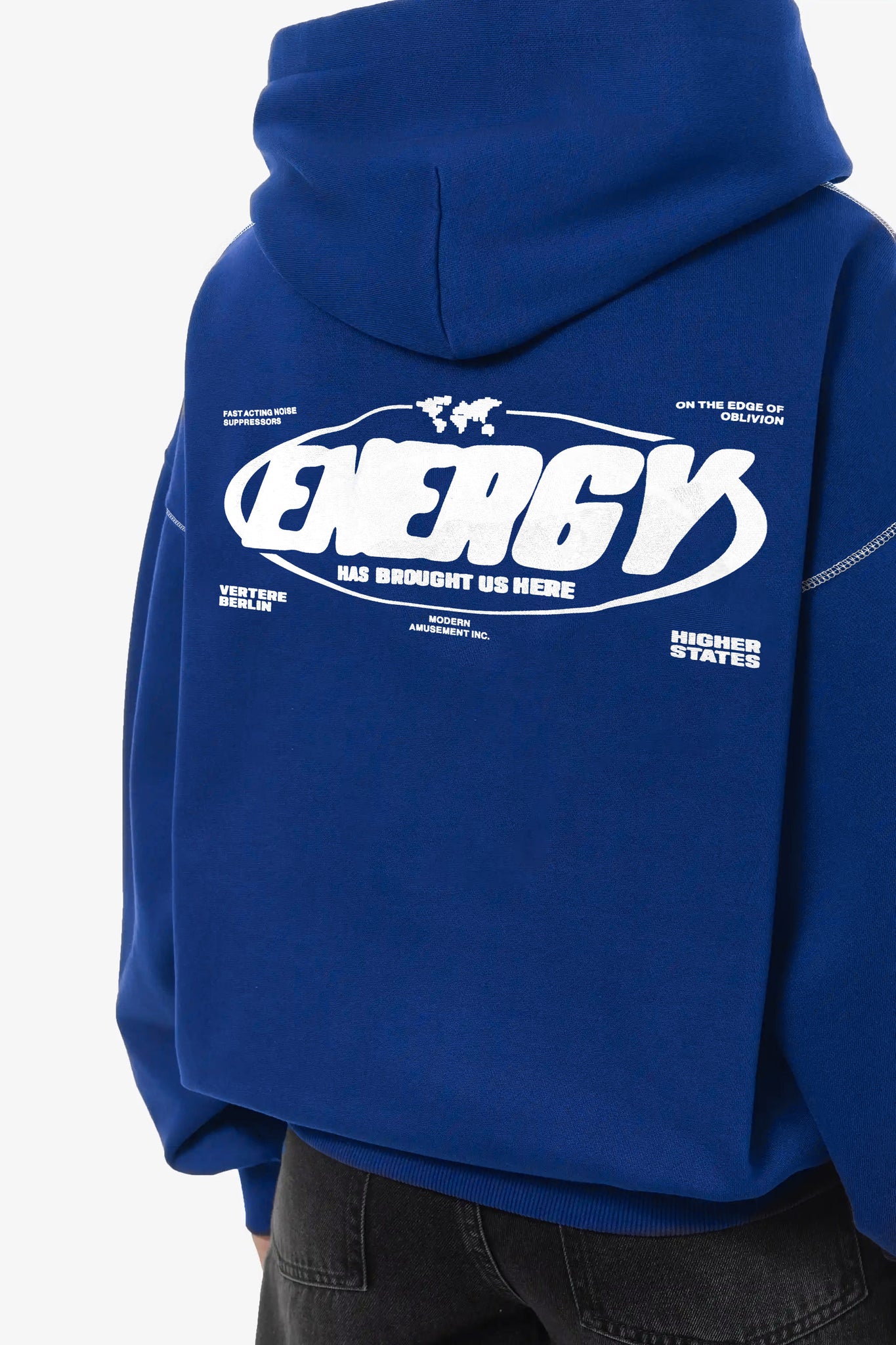 ENERGY HOODIE - ELECTRIC BLUE