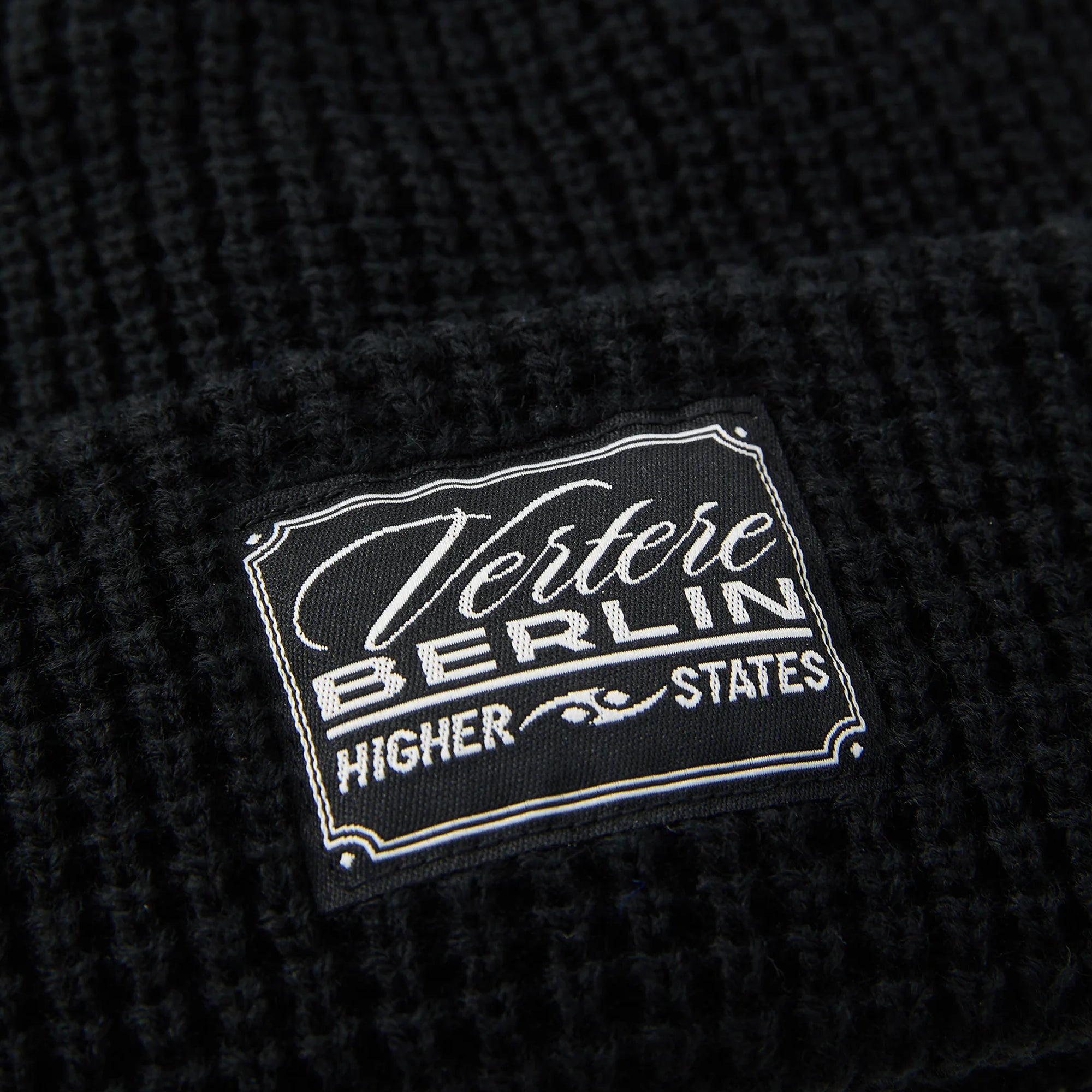 HIGHER STATES BEANIE - BLACK
