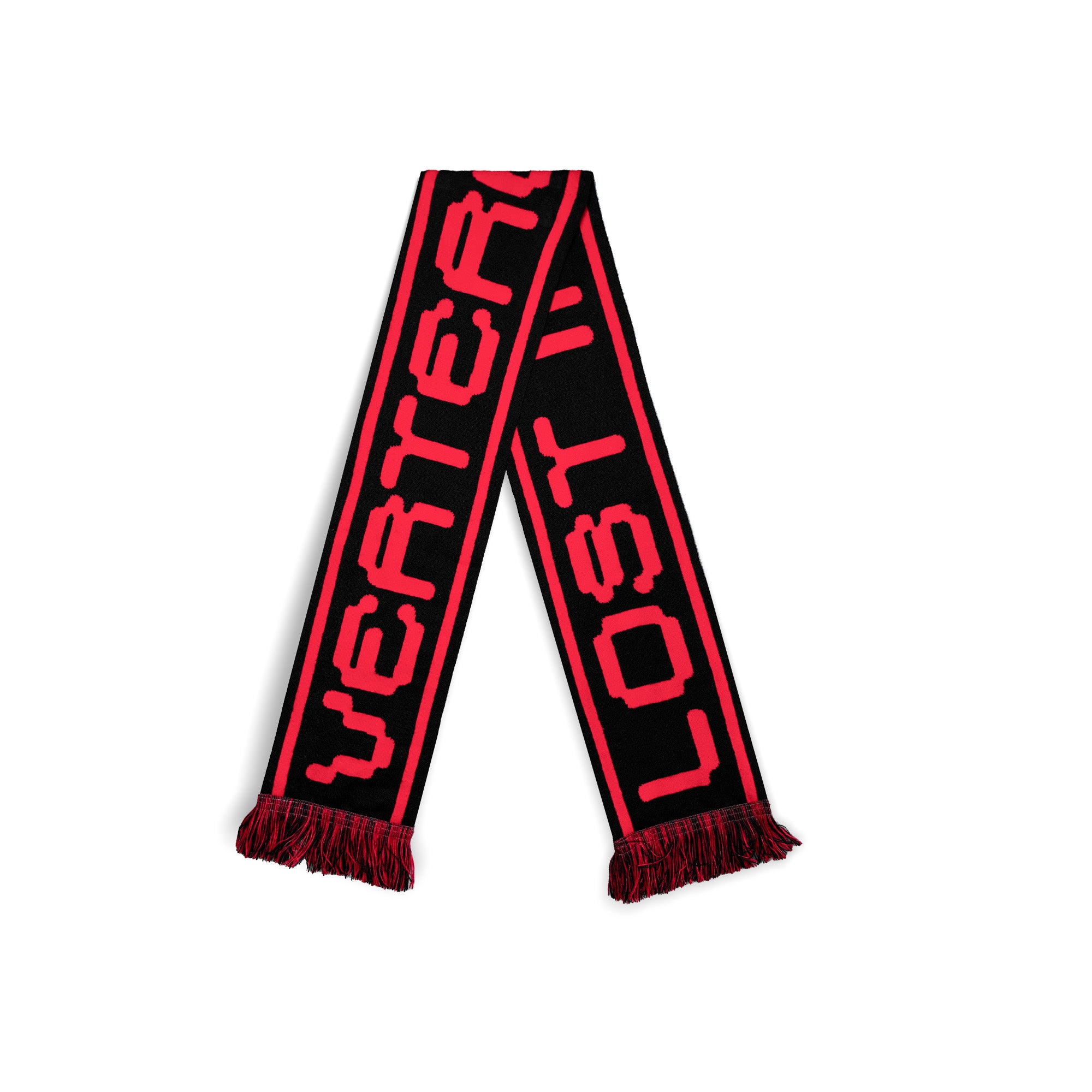 LOST IN TRANCE SCARF - BLACK