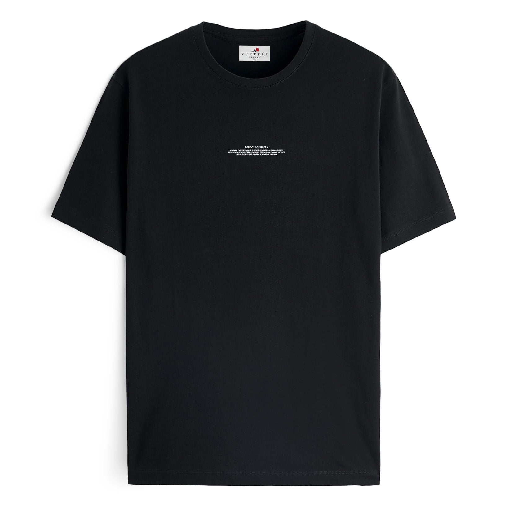 EUPHORIC T-SHIRT - BLACK