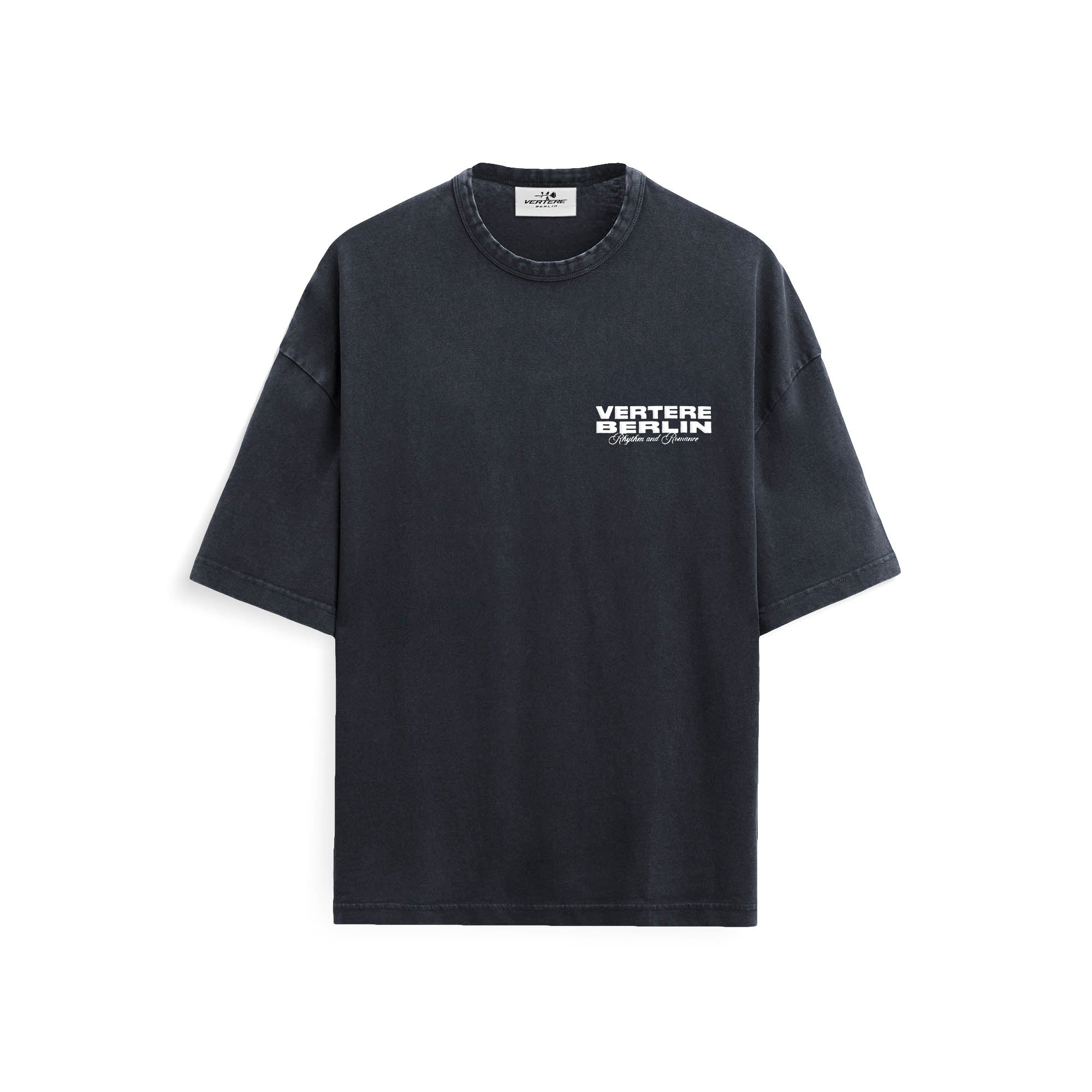 STUDIO LOGO T-SHIRT - WASHED BLACK