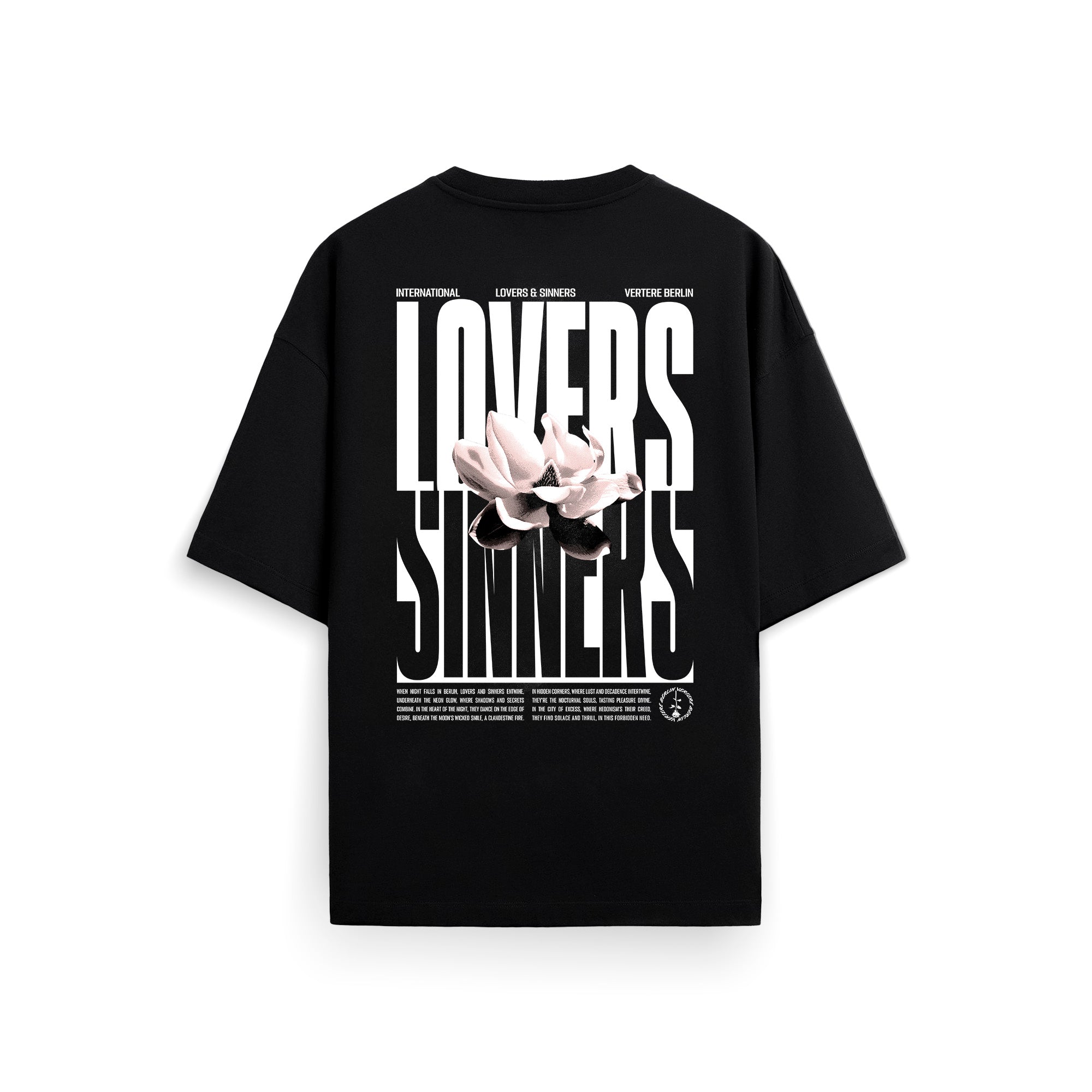 LOVERS T-SHIRT - BLACK