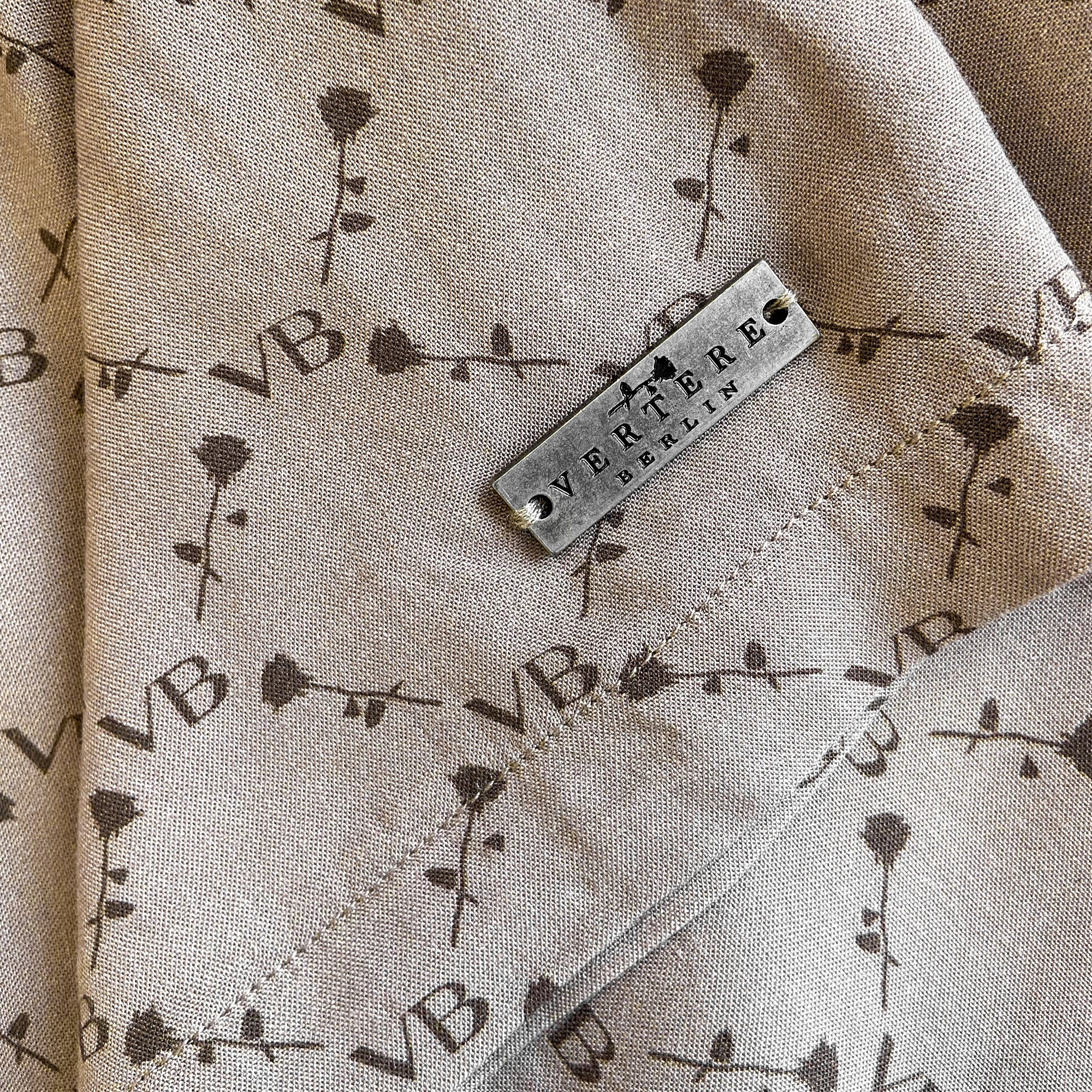 MONOGRAM VISCOSE SHORTS - DESERT DUNE