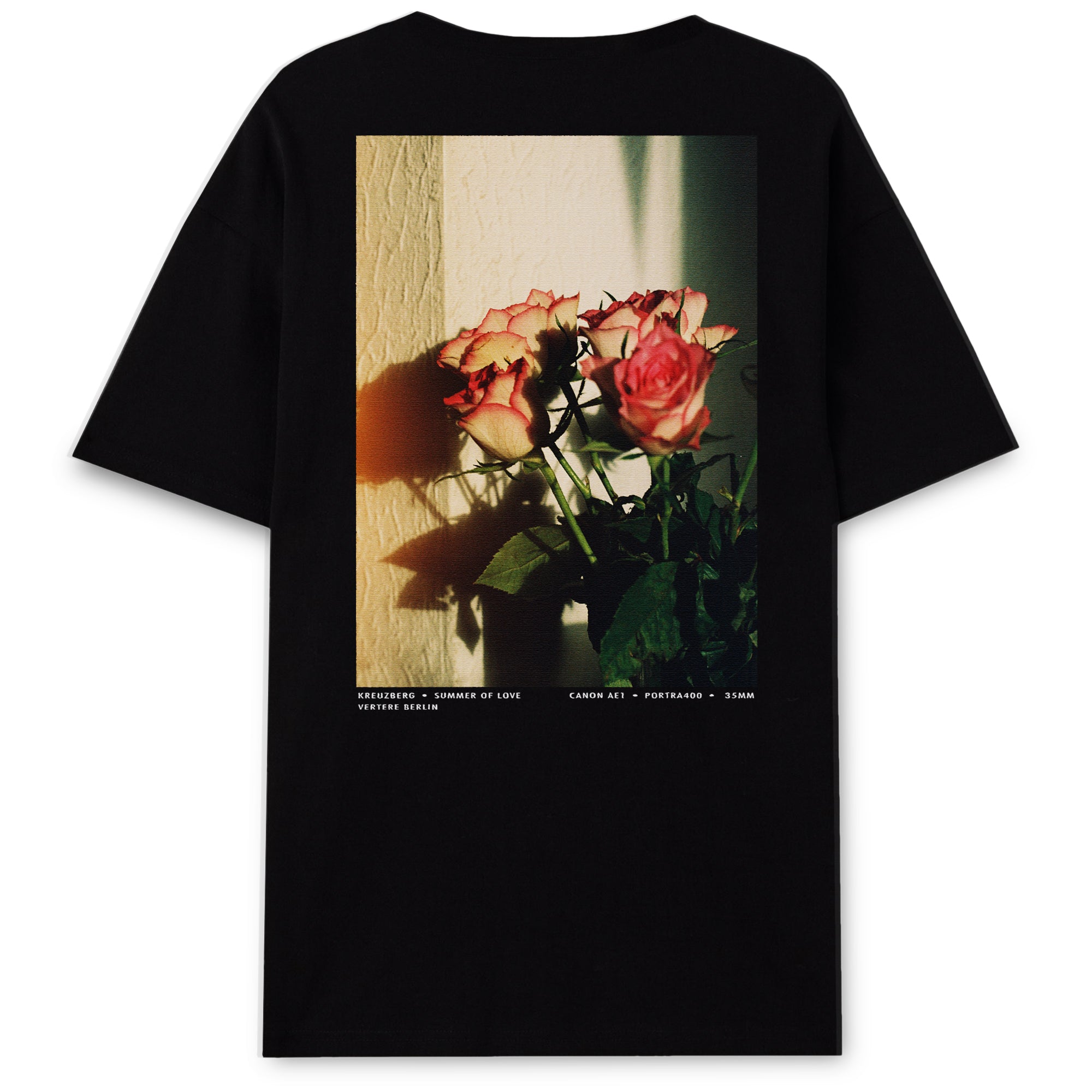 ANALOG ROSE T-SHIRT - BLACK