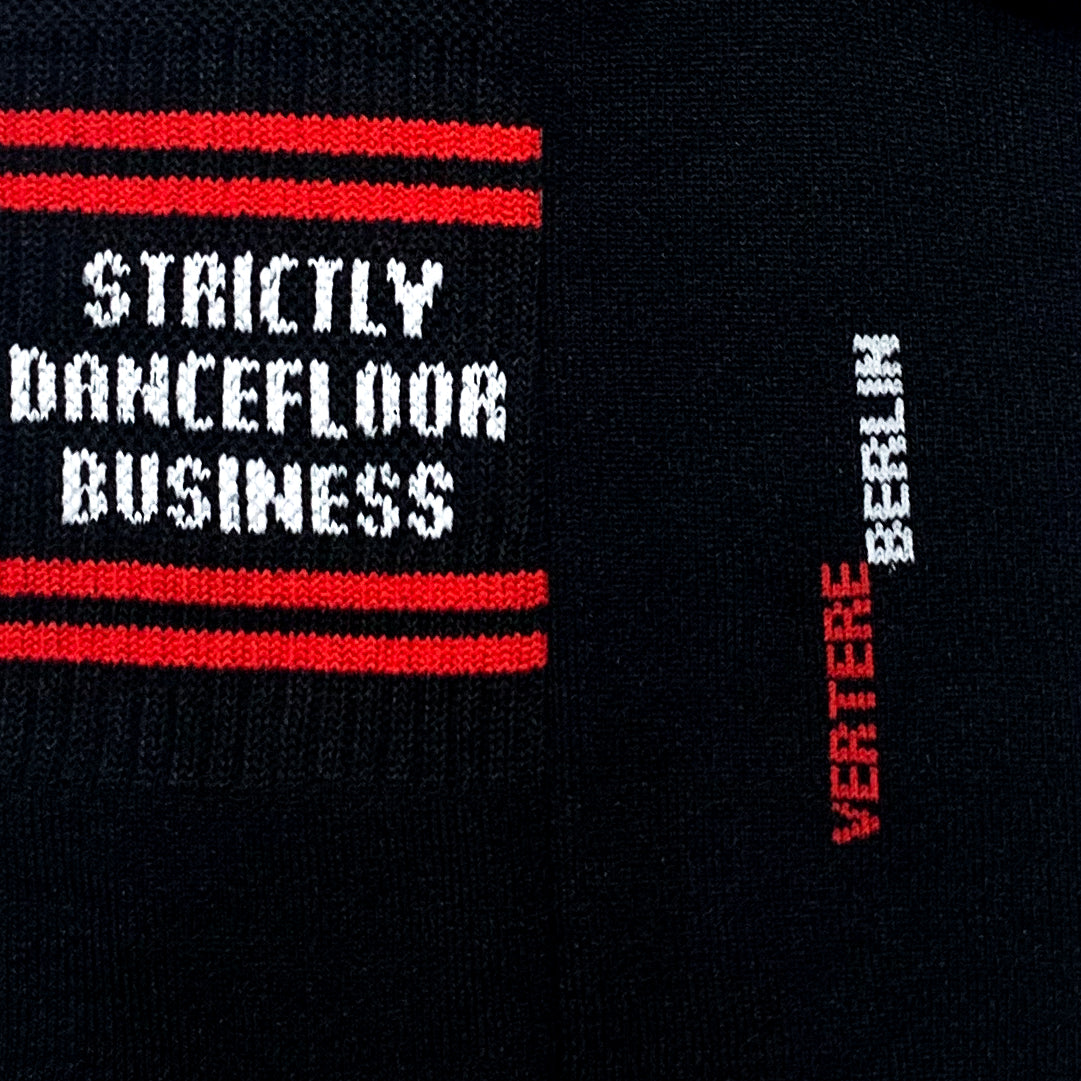 STRICTLY DANCEFLOOR BUSINESS TENNIS SOCKS - BLACK