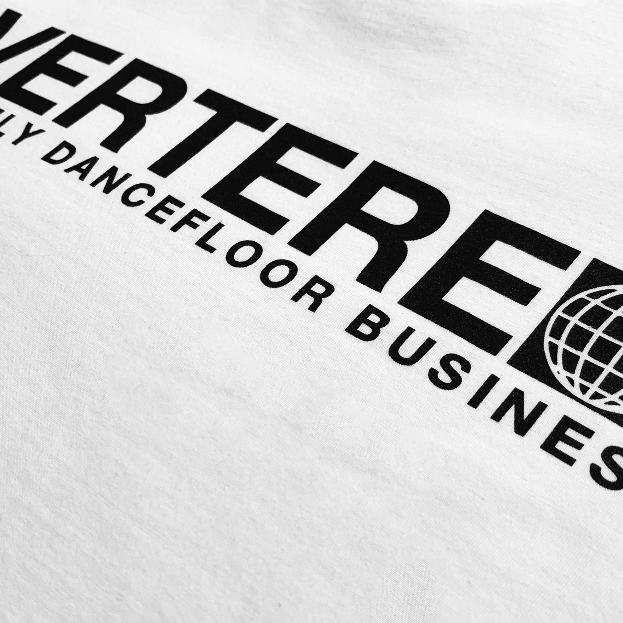 DANCEFLOOR LOGO T-SHIRT - WHITE